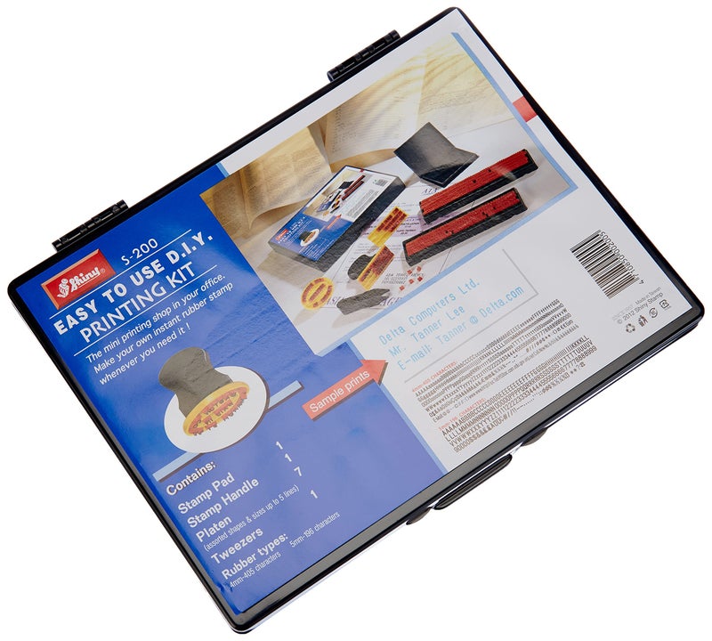 Shiny S-200 DIY Printing Kit 4mm and 5mm Character Height - Image 5